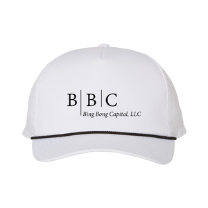Bing Bong Capital White Snapback Hat