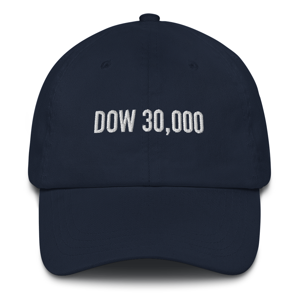 Dow 30k Dad Hat